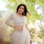 Bhanu Sri Mehra Instagram - ✨️ Styled by @officialanahita Outfit: @neelias_official Makeup: @vitta_makeovers PC: @they_call_me_keshu #instapost #bhanusree🔥❤️ #hybridpilla #southindianactress #tollywoodactress #telugupilla