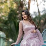 Bhanu Sri Mehra Instagram - 🌸 Pc: @manoj_gangula Wearing: @kalpana_vogeti Hairstyles: @hairstylistravi Location: @thefotogarage #sareelove #instafashion #bhanusree🔥❤️ #newclick #saree #love