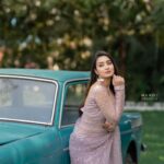 Bhanu Sri Mehra Instagram - 🌸 Pc: @manoj_gangula Wearing: @kalpana_vogeti Hairstyles: @hairstylistravi Location: @thefotogarage #sareelove #instafashion #bhanusree🔥❤️ #newclick #saree #love