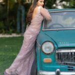Bhanu Sri Mehra Instagram - 🌸 Pc: @manoj_gangula Wearing: @kalpana_vogeti Hairstyles: @hairstylistravi Location: @thefotogarage #sareelove #instafashion #bhanusree🔥❤️ #newclick #saree #love