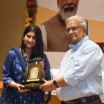 Deeksha Joshi Instagram - #shubhaarambh was my first film. I was a naive, gullible person back then who had just entered into the world of cinema acting. Thank you Gujarat state film awards for this beautiful recognition for my first film. 🙏🌸