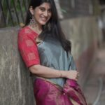 Deeksha Joshi Instagram - 🌺 Stylist: @styleitwithniki Saree: @thc.theheritageculture Blouse: @anonymousdesignerwear Jewellry: @culture_signature_jalpathakkar Assisted by @rudradave33 Photographer: @iam_rajinamdar Mumbai, Maharashtra