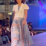Deepa Thomas Instagram - Everything started from here :) 🤍 Thank you @hilitemallcalicut for this beautiful opportunity. Can’t thank you enough. Show stopper for @lifestylestores hilite fashion week 2023 :) Thank you to each and everyone for showing up ✨ Show director : @shamkhan.official ✨