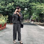 Deepa Thomas Instagram - Zebra 🦓 crossing Wearing @zerash_ ✨