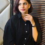 Deepa Thomas Instagram - Pretty 💅 nails done by @nirvana.nail.studio ✨🥹🤍 Wearing : @zerash_ ✨