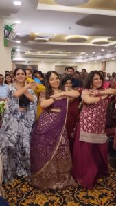 Deepa Thomas Instagram - Her big day @arunima_varghese 🤍 @manisha.alphons_thomas @neenzz6 This beautiful engagement dress for Arunima done by : @fariz_lezin_ ✨ My outfit beautifully designed by @topmost_2022