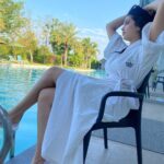 Digangana Suryavanshi Instagram – The sky is blue and so is the pool… #justcozitrhymes 
Thank you @theforestclubresort @zuperhotels , we had a great time ❤️ The Forest Club Resort