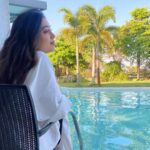 Digangana Suryavanshi Instagram - The sky is blue and so is the pool... #justcozitrhymes Thank you @theforestclubresort @zuperhotels , we had a great time ❤️ The Forest Club Resort