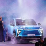 Disha Patani Instagram - What an electrifying experience, slaying the ramp with the XUV.e9 and the twin peaks inspired outfit by Ruchika Sachdev. #MahindraEVFashionFestival. #GrandHomecoming @bodicebodice @mahindra_born_electric