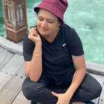 Divya Padmini Instagram - Maldivian days🖤🖤🖤🖤 @ratheesh_balakrishnan_poduval #vacation #vacationmode #maldivesislands #maldiviandays #maldiviandaysbelike #beautifulisland #northatollmaldives #villanautica #paradiseisland #ratheeshbalakrishnanpoduval #divyavishwanath #familytime #familytrip #vedusfirstinternationaltrip