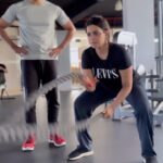 Divya Pillai Instagram - DAY 1 & 2 with my ever persistent PT @ali_shifas_vs @parkwaykochi Back to fitness regime after almost a year! I was on a very elaborate & loooong vacation away from the gym! I am struggling to get back to my routine!! So shout-out to anyone else going through this phase! I feel you! Thanks to my very positive PT @ali_shifas_vs helping me cope to restart, with that external push! Video credits @mc_3_6_9 #fitnessmotivation #fitnessaddict #whoamikidding #itstough #stayingpositive #gym #gymlife #personaltrainer