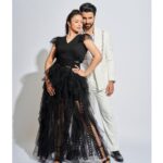 Divyanka Tripathi Instagram - 🖤🤍 Divyanka’s outfit: @deepikaaroralabel Vivek’s outfit: @diermeiss_by_the_dragon_lady Styledby: @stylebysugandhasood @teamsugandhasood @styleitupwithmicheala @vibhutistyles Clickedby: @kvinayak11 Makeup: @sharukh_rocks902 Hairstylist: @makeupbybhavik