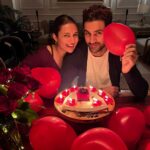Divyanka Tripathi Instagram - I'm getting quite private nowadays, organically posting lesser. 🤷‍♀️ But I came across these Valentines images we clicked recently & it just revved up my soul...so sharing with you. Love to you all too. 😊❤️🧿