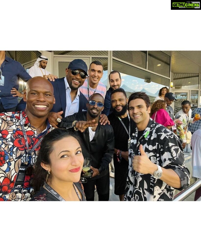 Divyanka Tripathi Instagram - Didn't know what adranaline I was missing out on until you got me introduced to F1 @VivekDahiya 😍 An evening well spent will be an understatement. F1 Yas Marina