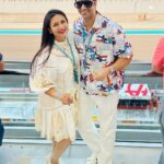 Divyanka Tripathi Instagram - Colourful Qualifications day. Saturday well spent at F1 #GrandPrix2022 @ymcofficial @visitabudhabi #AbuDhabiGP #Yasalam2022 #FindYourPace #InAbuDhabi #PaddockClub F1 Abu Dhabi Grand Prix, Yas Marina