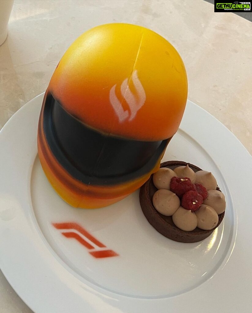 Divyanka Tripathi Instagram - Colourful Qualifications day. Saturday well spent at F1 #GrandPrix2022 @ymcofficial @visitabudhabi #AbuDhabiGP #Yasalam2022 #FindYourPace #InAbuDhabi #PaddockClub F1 Abu Dhabi Grand Prix, Yas Marina