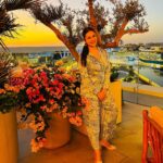 Divyanka Tripathi Instagram - From the eventful day in Abu Dhabi yesterday. #MixPhotoAlbum #FindYourPace #InAbuDhabk Al Qana