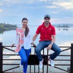 Divyanka Tripathi Instagram - Ghar se nikalte hi...kuchh door chalte hi...raste mein hai- yeh nazaaraa. #Bhopal #MyBackyard