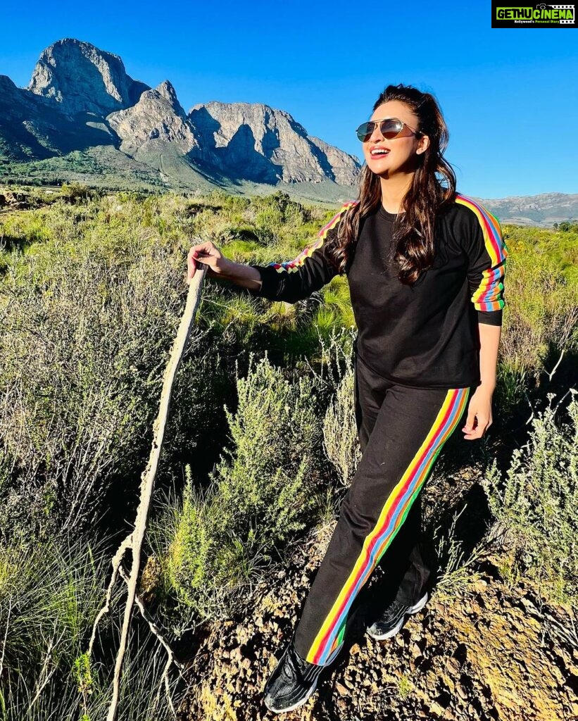Divyanka Tripathi Instagram - Rainbows & Sunshine🌈☀ . . . . . . Styledby: @stylebysugandhasood Outfitby: @blamblack_clothing