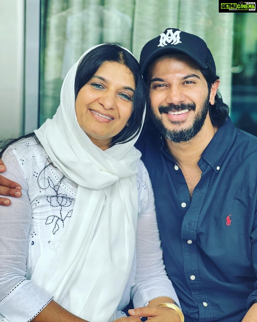 Dulquer Salmaan Instagram - Wishing you the happiest birthday Ma. Every year, cake week starts in our house on your birthday. It’s that time of year we all make sure we are back home. I know it’s your favourite time of year cause your children and grandchildren are all around. You put your heart into getting the house ready, making all our favourite dishes, and spoil us all like only you can. I know one day is never enough to celebrate you. But it’s the one day you allow us to. So even though you don’t like all this, I won’t miss the chance. Happy birthday again umma. I love you to the moon. #myummasson #birthdaygirl #foreveryoung #borntothebest #maythefourthbaby