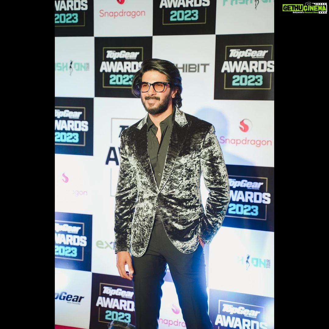Dulquer Salmaan Instagram - Had the most wonderful night at the BBC @topgearmagindia awards ! Many thanks to @ramesh_somani who’s now become a dear friend, and the entire team of TG India for being the best hosts. From being a long time reader to meeting the team it was surreal. The second highlight, serendipitously @ultraviolette_automotive won the award for best EV motorcycle of the year, which I had the honour of presenting to my boys @narayan_uv and @nirajrajmohan ! Doesn’t get more special than that. Lastly I got to meet all the heads of some my favourite automotive companies and talk cars and bikes all night with like minded folk. My love for all things automotive is something I could never explain. I never imagined it would lead to experiences like this. I’ve figured if one pursues something with all your heart and passion, you never know where in life it can take you. To all the car guys out there. Thank you for existing.