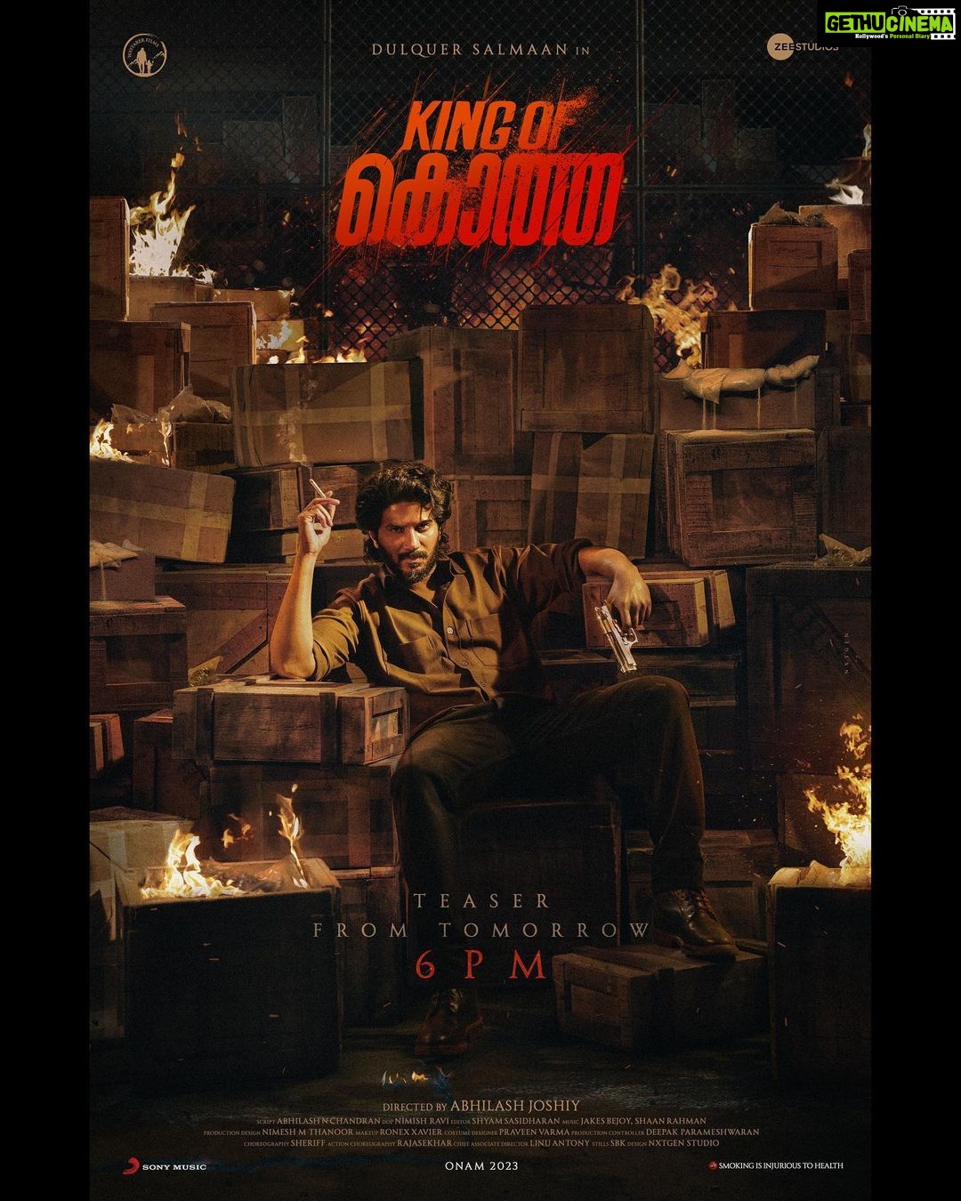 Dulquer Salmaan Instagram - Are you all ready for tomorrow ? #KOKteaserday @aishu__ @actorshabeer @prasanna_actor @abhilash_joshiy @nimishravi @nyla_usha @jakes_bejoy @shaanrahman @abhilash_n_chandran @chembanvinod @actorgokulsuresh @shammithilakan_ @theshanthikrishna @_saranofficial @anikhasurendran @jom.v @bibinperumbili @theVinothCj @sujai_james @nimeshmthanoor @shyamsasidharan_s @rkvicky1990 @pravn_vrma @ronexxavier4103 @sbk_shuhaib @sherif_choreographer @nxtgen_studio @shynu_mash @Sabari_Ramiro @viyaki_s @devadevanv @viswanathanvijith @ShamnadWayfarerME @veeratypography @sapthaarecordsindia @zeestudiossouth @dqswayfarerfilms