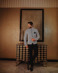 Dulquer Salmaan Instagram - It was such a delight to attend the opening of the Nita Mukesh Ambani Cultural Center @nmacc.india ! What a venue for the arts and from what I understand it will become the go to destination for shows both Indian and international. This was something that was needed and so much respect to Mrs Nita and Mr Mukesh Ambani to envision and execute a Center of this magnitude and attention to detail. Special thanks to Isha and Shloka for taking the time to personally invite us and check on us. Both our amazing outfits by @shahabdurazi Amaal's Neckpiece @amrapalijewels @elsolstrategicconsultants, Earrings @jaipurgems Both of us styled by @rahulvijay1988 Assisted by @maitriidesaii @sabrinawhite98 @nirikshapoojary_ Hairstylist @imranshaikh.730 Make up @av_ratheeshcinema Amaal's hairstylist @hairbyradhika Amaal's make up by @nishisingh_muah Photographer @sajnasivan Managed by @vaishalib2907 #nmaccgala #dressedup #nightout #indiashining #inaugustcompany #dQnA #matchingmatching