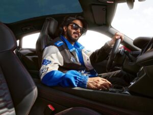 Dulquer Salmaan Instagram - More from the @topgearmagindia shoot ! From being an ardent reader to featuring on the cover. This was surreal. Life truly is like a box of chocolates. 

🚗🚗🚗

@ramesh_somani 
@audiin RS E-Tron GT
@visit.dubai 
@dubaiautodrome 
@browning_hill 
@harmann_kaur_2.0 
@av_ratheeshcinema 
@saurabhbhatkar 

#gearhead #enthusiast #bestshootday #carsonracetracks #topgear #covershoot