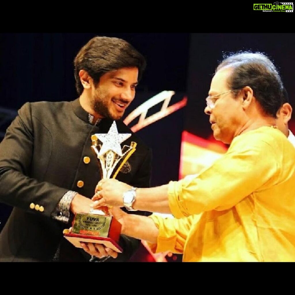 Dulquer Salmaan Instagram - We lost the brightest shining star in our constellation. You made us laugh till we cried. You made us cry till our insides hurt. You were an actor of the highest calibre. One of those timeless all time greats. Beyond that you were all things wonderful. You were all heart. You were family. To mine. To everyone who watched you on screen. To everyone you met. I’ve had the privilege of knowing you closely. Like my fathers brother. Like an uncle to Surumy and me. You were my childhood. And I grew upto act along side you. And you regaled us with stories then and now. Always gathering people. Always lifting them up. My thoughts are all over the place. As is my writing. I love you dearly Innocent uncle. Rest in peace. 💔💔💔