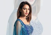 Erica Fernandes Instagram - Feeling confident and blue-tiful. Outfit @lapink_by_knareshkumar PR @sonyashaikh #outfitpost #indianwear #blue #instadaily #instagram
