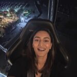 Erica Fernandes Instagram - We loved the experience of dinning in the sky. I loved that they provide you with a little passport of their own before you take flight. Once airborne, You are served appetizers from the cuisine you chose at the time of booking and, after that, a delicious meal. Get the best experience of dinning in the sky with @dinnerintheskyuae. Thank you for the fantastic experience. 🙏 Dinner in the Sky UAE