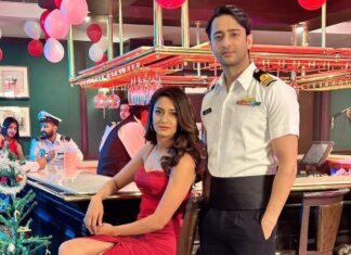 Erica Fernandes Instagram - Same Same but Different . swipe to see . @shaheernsheikh #shaheersheikh #E #Ejf #ericafernandes