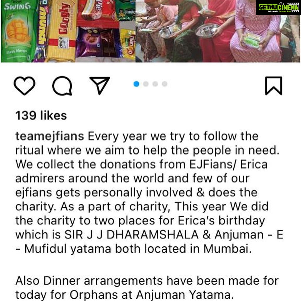 Erica Fernandes Instagram - I am grateful to all my Ejfians for making my birthday special. You never fail to amaze me with your selfless acts of kindness and generosity. Even though I was busy enjoying my day, you still made sure to make me feel special by sending me your heartfelt wishes. Thank you for always raising money for charity and making me happy and proud. 🙏