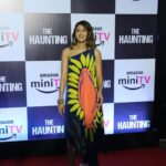 Erica Fernandes Instagram - Added some drama to my wardrobe with this flowy dress from @nautanky for the screening of “The Haunting”. It’s the perfect combination of comfort and style.⁣🤩 And we’ve paired it with some statement accessories to complete the look.⁣⁣ Earrings by - @misho_designs Rings & Bracelets by - @timelessjewelsby_s Hair by makeup by @makeupbynayan outfit courtesy @shrushti_216 Get ready to be haunted by this gorgeous look! 💃🏻⁣