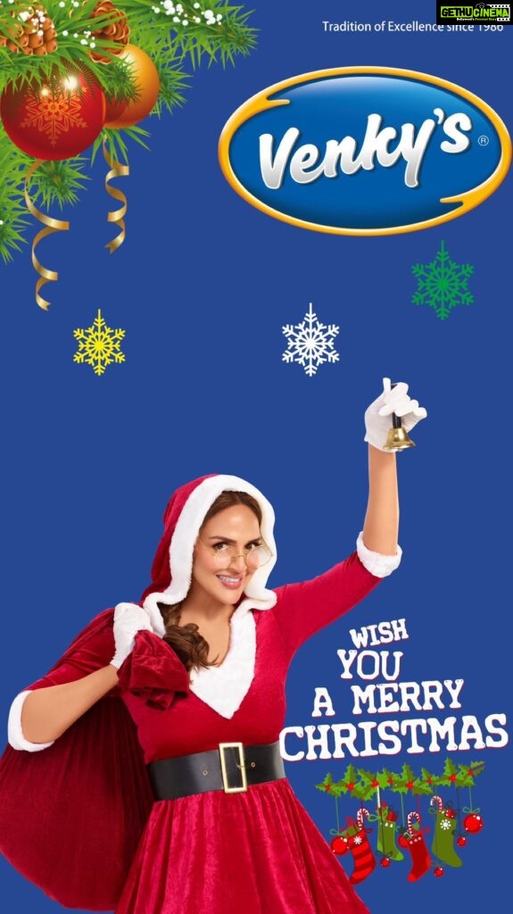 Esha Deol Instagram - May your heart be filled with Christmas cheer.... And your life be filled with all that you hold dear.... Merry Christmas....🎄⭐️ #EshaxVenkys #EshaDeol #EDT #Christmas #Christmas2022 #Merrychristmas #Holiday #Santa #Rockingaround #Christmastree #Red #Reel #reelitfeelit #reels #reelinstagram #reelkarofeelkaro #Holiday #trending #viral #gratitude♥️🧿