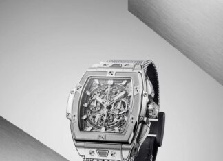 Esha Gupta Instagram - Thrilled to be one of the first to wear the today launched @hublot Spirit of Big Bang Essential Grey. Available only on hublot.com #spiritofbigbang #hublot @dfphoto._ @victorblancostudio @galvanlondon @lubbar.mua @chusac