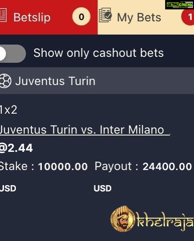Esha Gupta Instagram - Excited main eddan $10,000 latta ae. ⚫ ⚪ 👑 Can’t wait to see my fav Juventus in action against Inter Milan tonight! 🔥 Swipe right to see that shiny bet slip. 😉 @khelrajaofficial @juventus