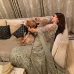 Esha Gupta Instagram - Miss you 🐾. Nawab 🕊