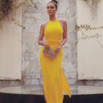 Esha Gupta Instagram – Pre Oscar 💛
Dress @verawanggang 
Shoes @louboutinworld 
Bag @sophiawebster 
Styled by @victorblancostudio 
Shot by @eliastahan 
Glam by @marianamcgrathmakeup @drecostigan Los Angeles, California