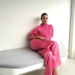 Esha Gupta Instagram - For “She Shines” panel at the Indian Pavilion #indiaatcannes Outfit @sasuphi2022 Shoes @santoniofficial Styled by @victorblancostudio Glam by me