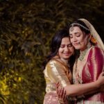 Esha Kansara Instagram - To my most fav girls, who held me tight and made sure my tears din’t ruin my make up 🤣🤓❤️❤️I love you all soo sooooo much 🌸🌸🌸 (jinke sath photos nahi hai, im yet to see all the pictures but I thank you all😆🤦‍♀️) 📸- @karmaproduction_india