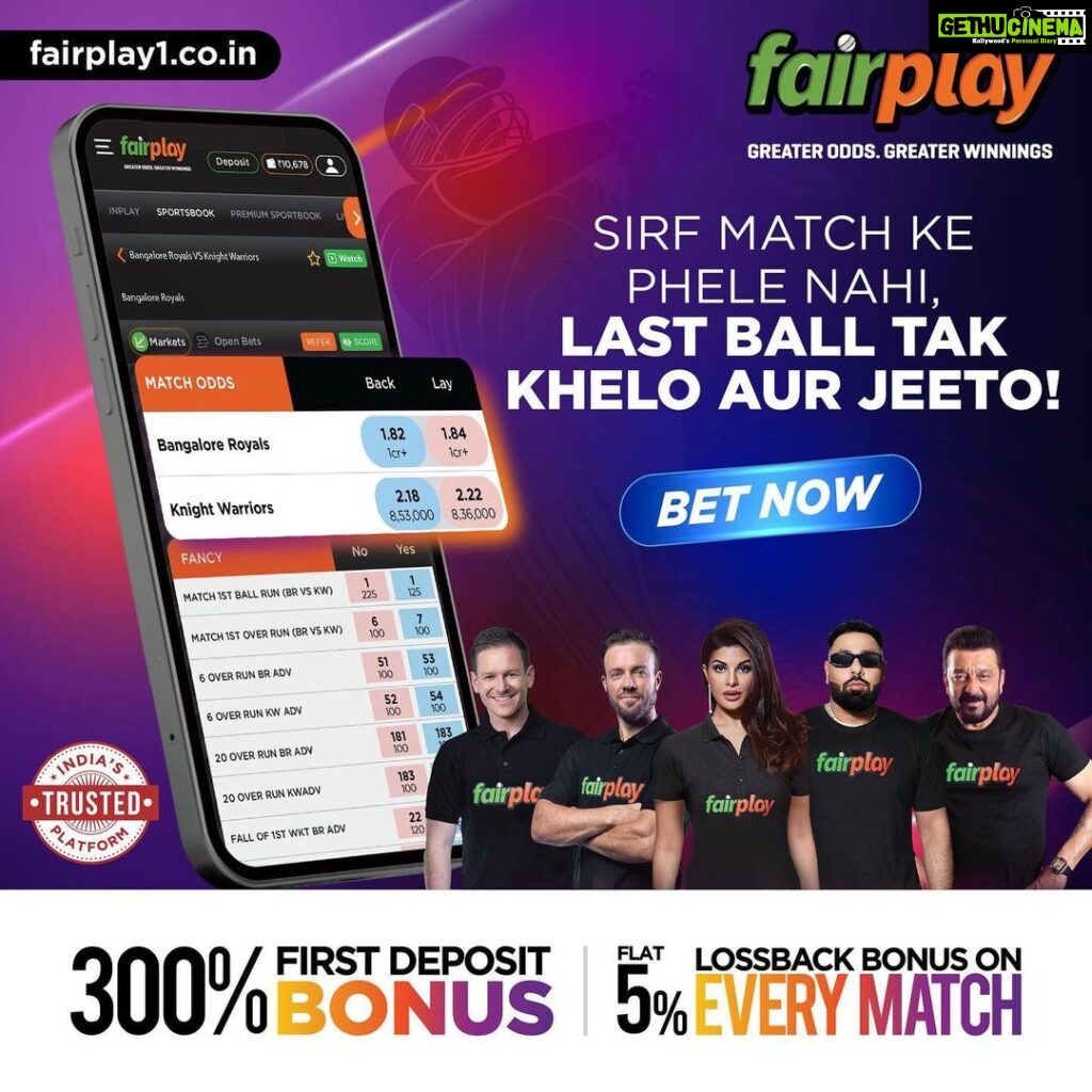 Eshanya Maheshwari Instagram - Use Affiliate Code ESHANYA300 to get a 300% first and 50% second deposit bonus. The thrill of the IPL continues as it's heading towards the final few weeks. Stand the best chance to win big during the IPL by predicting the performance of your favorite teams and players. 🏆🏏 Get a 15% referral bonus on inviting your friends and a 5% loss-back bonus on every IPL match. 💰🤑 Don't miss out on the action and make smart bets with FairPlay. 😎 Instant Account Creation with a few clicks! 🤑300% 1st Deposit Bonus & 50% 2nd Deposit Bonus, 9% Recharge/Redeposit Lifelong Bonus/10% Loyalty Bonus/15% Referral Bonus 💰5% lossback bonus on every IPL match. 👌 Best Market Odds. Greater Odds = Greater Winnings! 🕒⚡ 24/7 Free Instant Withdrawals Setted in 5 Minutes Register today, win everyday 🏆 #IPL2023withFairPlay #IPL2023 #IPL #Cricket #T20 #T20cricket #FairPlay #Cricketbetting #Betting #Cricketlovers #Betandwin #IPL2023Live #IPL2023Season #IPL2023Matches #CricketBettingTips #CricketBetWinRepeat #BetOnCricket #Bettingtips #cricketlivebetting #cricketbettingonline #onlinecricketbetting