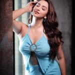 Eshanya Maheshwari Instagram - 🦋 I Get Butterflies When I Think About Myself 😉🦋 📸- @portraitsbyvedant #blue #fashion #ootd #esshanya #esshanyamaheshwari
