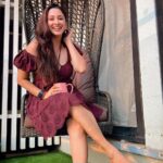 Eshanya Maheshwari Instagram - I chase, but only Sunsets ✨💖 #sunkissed #evenings #sunset #esshanya #explore #esshanyamaheshwari #happy