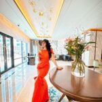 Eshanya Maheshwari Instagram - Birthday Afternoon Done ✅ With My Ladies At @varqpalmdubai @tajpalmdubai 🧡 With Mouthwatering Dishes and An Amazing Hospitality 🫶🏻 Outfit by @maheshwariswathi #birthday #lunchdate #dubai #tajpalmdubai #esshanya #esshanyamaheshwari Taj Exotica Resort & Spa, The Palm
