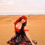 Eshanya Maheshwari Instagram - Experiencing So Many Things For The First Time 😍 And It Was All Worth It, From pleasant weather to Desert safari to knowing so many things about wildlife animals and plants and trees and meeting all the amazing hero’s of @platinumheritage 🫶🏻 Thanks for the wonderful Experience ❤️ #desartsafari #dubai #platinumheritage #esshanya #esshanyamaheshwari Platinum Heritage Dubai