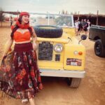 Eshanya Maheshwari Instagram - Experiencing So Many Things For The First Time 😍 And It Was All Worth It, From pleasant weather to Desert safari to knowing so many things about wildlife animals and plants and trees and meeting all the amazing hero’s of @platinumheritage 🫶🏻 Thanks for the wonderful Experience ❤️ #desartsafari #dubai #platinumheritage #esshanya #esshanyamaheshwari Platinum Heritage Dubai