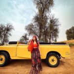 Eshanya Maheshwari Instagram - Experiencing So Many Things For The First Time 😍 And It Was All Worth It, From pleasant weather to Desert safari to knowing so many things about wildlife animals and plants and trees and meeting all the amazing hero’s of @platinumheritage 🫶🏻 Thanks for the wonderful Experience ❤️ #desartsafari #dubai #platinumheritage #esshanya #esshanyamaheshwari Platinum Heritage Dubai