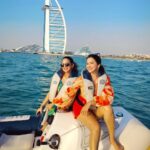 Eshanya Maheshwari Instagram - Never In My Life I’ve Ever Felt Such Thrill Running Down To Every Veins Of My Body. Thank You @hero_odysea 🚤🤩 For Such Crazy, Amazing And Out Of This World Experience. 🤪🤪🤪 PS- This Is SelfDrive Boat With Zero Records Of Anyone Falling Off The Boat, So guys Add This In Your To Do List For Your Next Visit In Dubai.. #selfdriveboat #heroodysea #dubai #travel #esshanya #esshanyamaheshwari HERO OdySea Boat Tours Dubai