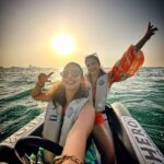 Eshanya Maheshwari Instagram - Never In My Life I’ve Ever Felt Such Thrill Running Down To Every Veins Of My Body. Thank You @hero_odysea 🚤🤩 For Such Crazy, Amazing And Out Of This World Experience. 🤪🤪🤪 PS- This Is SelfDrive Boat With Zero Records Of Anyone Falling Off The Boat, So guys Add This In Your To Do List For Your Next Visit In Dubai.. #selfdriveboat #heroodysea #dubai #travel #esshanya #esshanyamaheshwari HERO OdySea Boat Tours Dubai